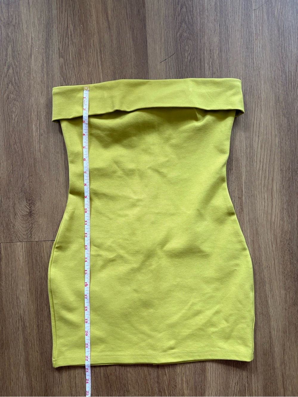 superdown Strapless Mini Dress Yellow XS Bodycon Party Dress Revolve - Picture 8 of 8